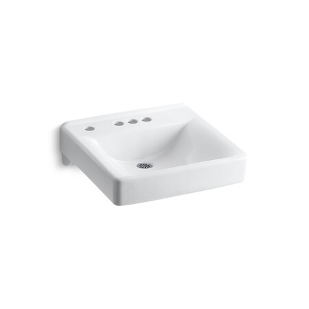 Kohler Soho 20X18 Lav 4Cc, No Overflow/Lh Soap 2054-NL-0